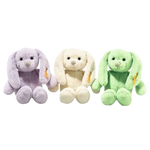 This Soft Cuddly Friends Green Tilda Rabbit also comes in two other colours by Steiff, a purple and a pastel yellow.