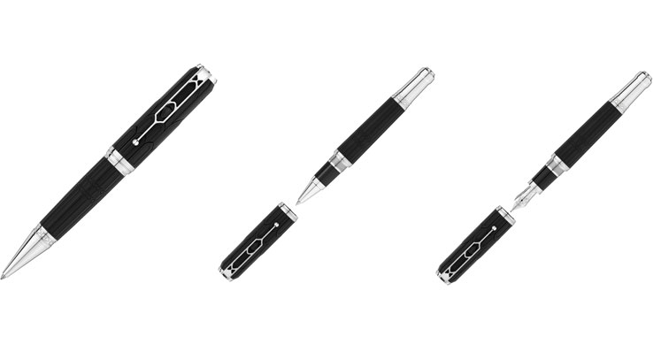 Montblanc Black Victor Hugo Writing Instruments