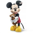 This the 100th Anniversary Disney Mickey Mouse with Teddy Bear made by Steiff. 
