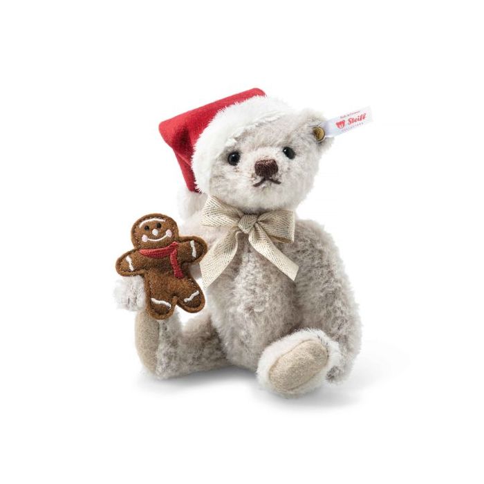 Steiff Santa Clause Beige Teddy Bear 18 cm Wheelers Luxury Gifts