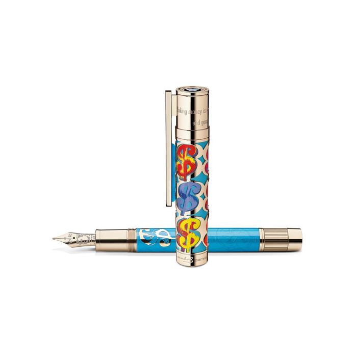 Montblanc Great Characters Andy Warhol Fountain Pen Limited Edition 100 Wheelers Luxury Gifts