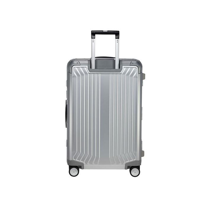 Samsonite Lite Box Alu Silver Spinner Suitcase 69 cm Wheelers Luxury Gifts