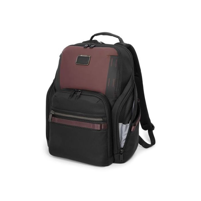 TUMI Alpha Bravo Oxblood Search Backpack Wheelers Luxury Gifts