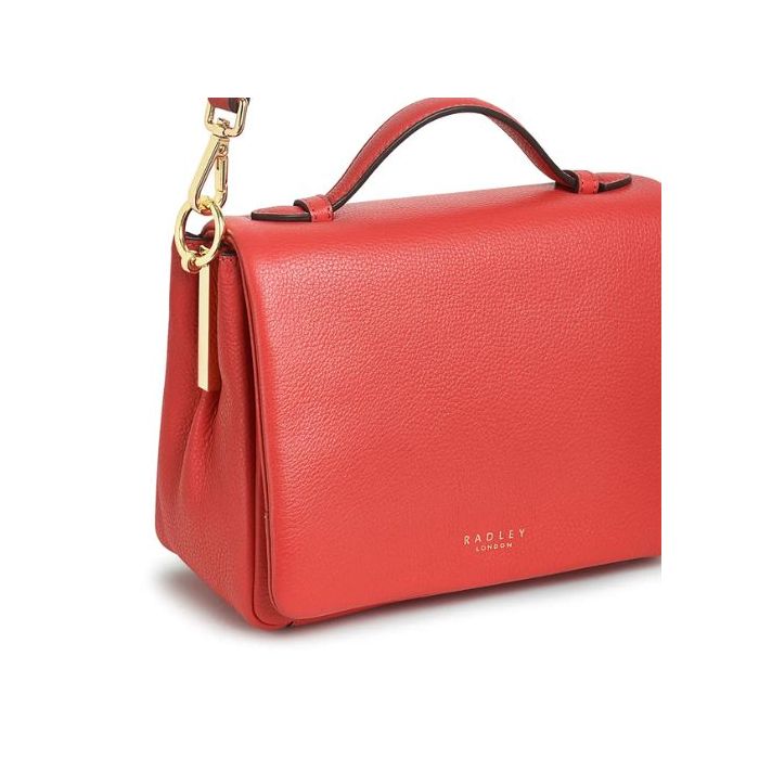 Radley Weston Street Red Small Flapover Cross Body Bag