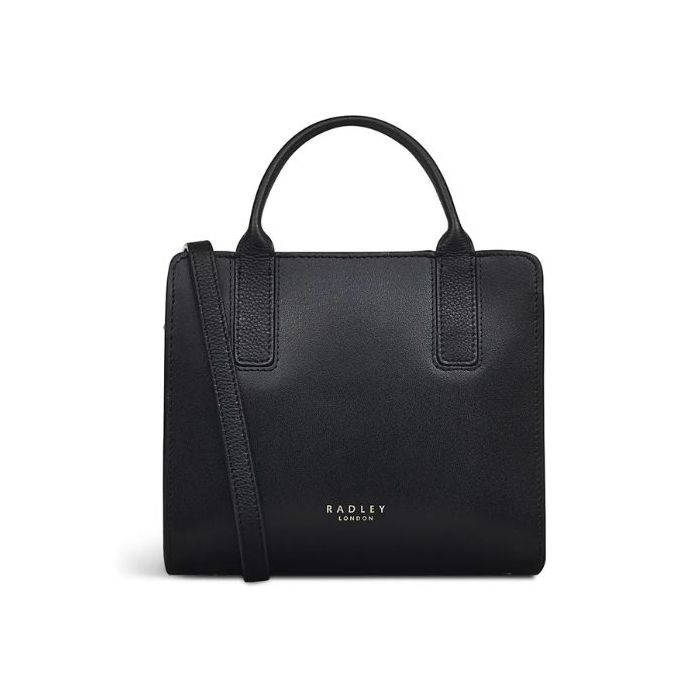 Radley Sandhurst Lane Black Leather Small Cross Body Bag Wheelers Luxury Gifts