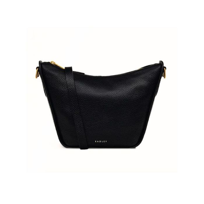 Radley Oak Street Black Leather Small Cross Body Bag Wheelers Luxury Gifts