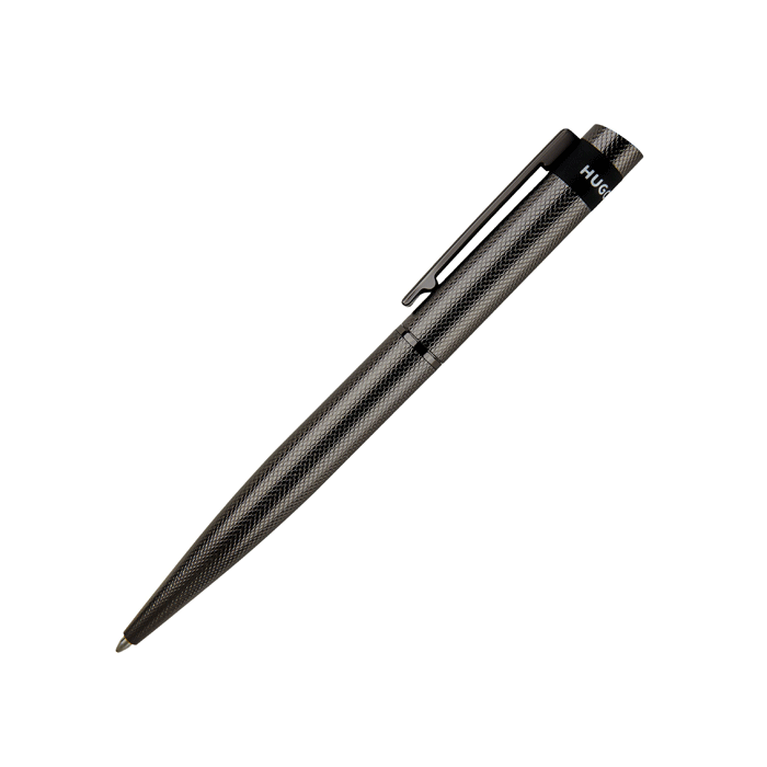 BOSS Gunmetal Loop Diamond Ballpoint Rollerball Pen Set Wheelers Luxury Gifts