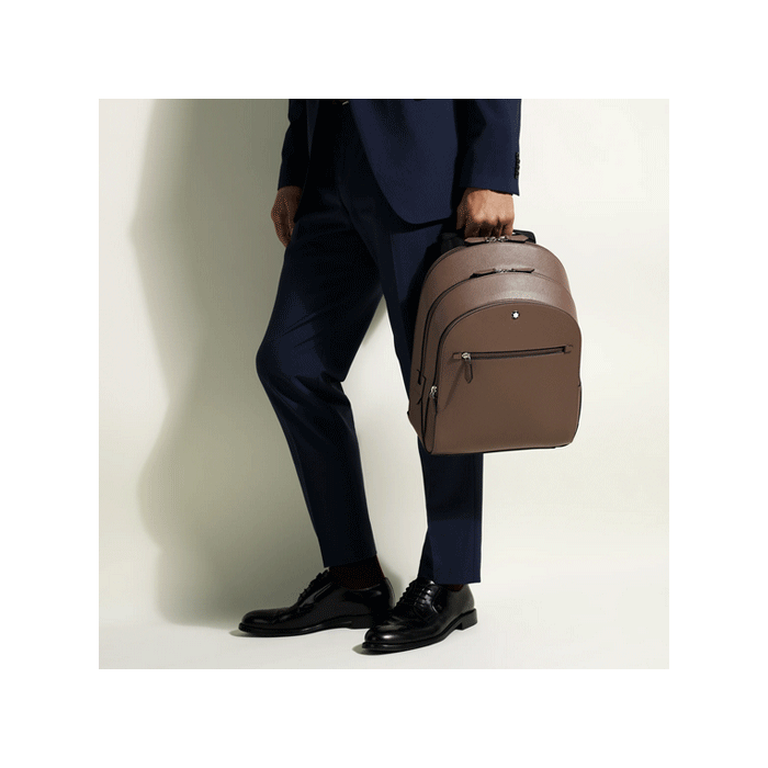Montblanc Sartorial Medium Backpack Mastic 3 Compartments Wheelers Luxury Gifts
