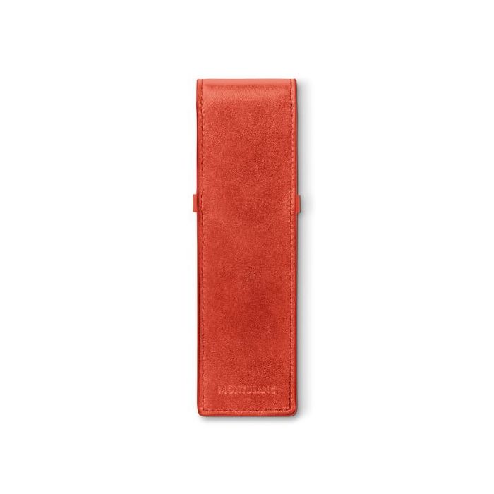 Montblanc leather pen pouch new arrivals