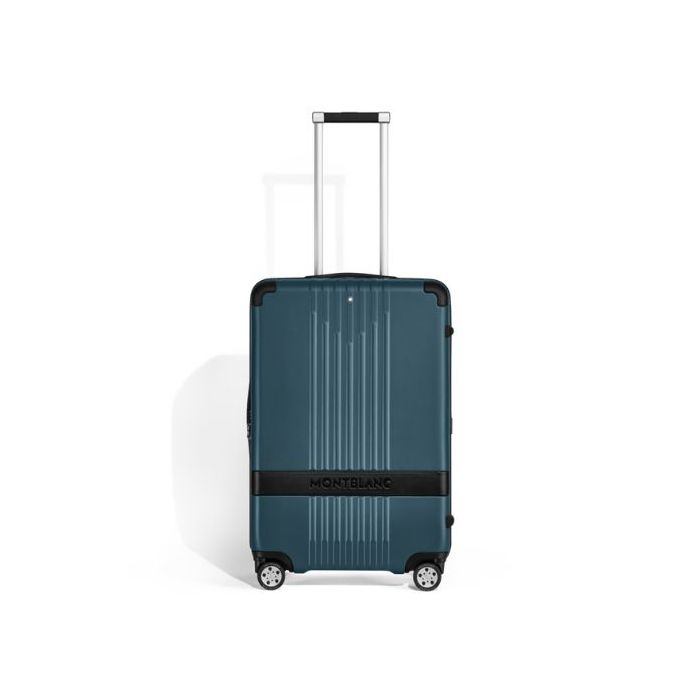 Montblanc MY4810 Avio Blue Medium Trolley Case Wheelers Luxury Gifts