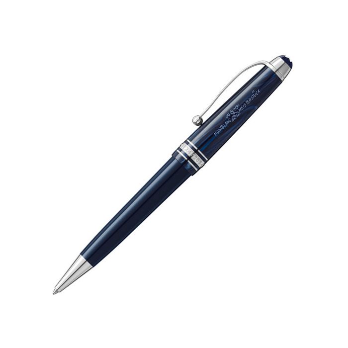 Montblanc Meisterstuck The Origin Collection Midsize Blue Ballpoint Pen Wheelers Luxury Gifts