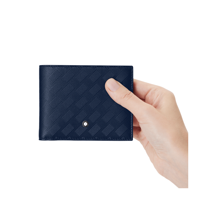 Montblanc Extreme 3.0 6CC Wallet Ink Blue