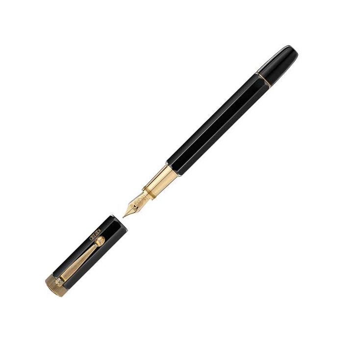 Montblanc Heritage Egyptomania Black Fountain Pen Wheelers Luxury Gifts