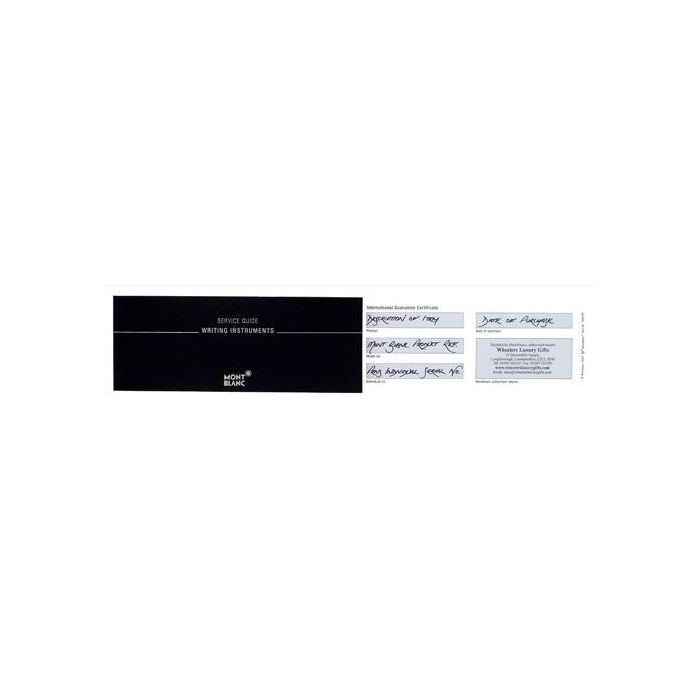 Montblanc bp saw midnight black resin discount
