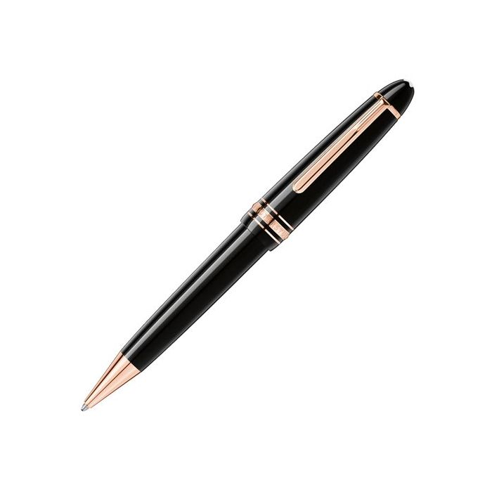 Montblanc Meisterstuck 161 LeGrand Red Gold Ballpoint Pen Wheelers Luxury Gifts