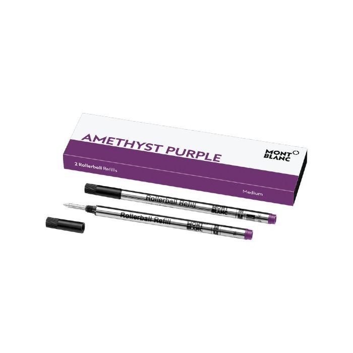 Montblanc Amethyst Purple Rollerball Refills M Wheelers Luxury Gifts
