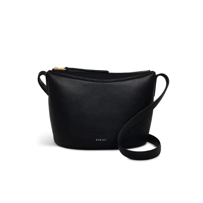 Radley The Kensal Black Zip Top Cross Body Bag