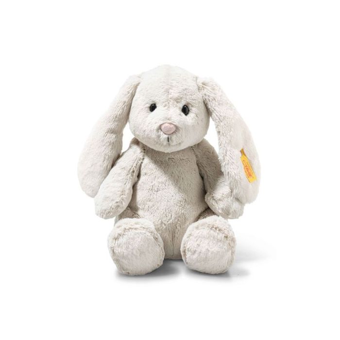 Steiff Light at Night Hoppie Rabbit in Light Grey