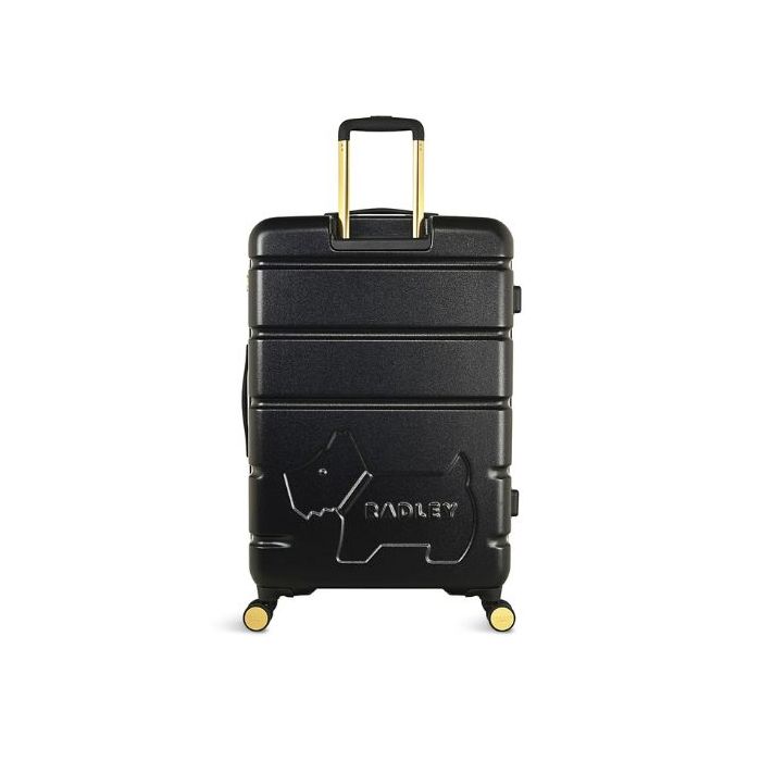 Radley Lexington 4 Wheel Large Black Trolley Case Wheelers Luxury Gifts