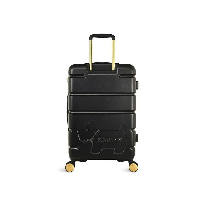 Radley Lexington 4 Wheel Medium Black Trolley Case Wheelers Luxury Gifts