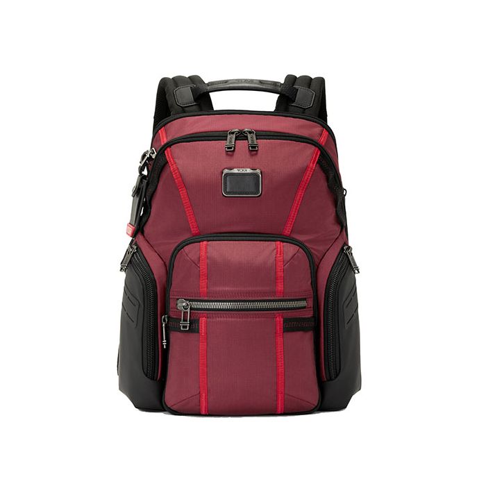 TUMI Alpha Bravo Desert Red Navigation Backpack Wheelers Luxury Gifts