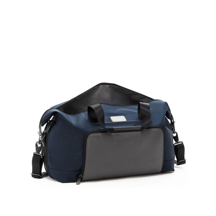 TUMI Navy Alpha 3 Double Expansion Satchel | Wheelers Luxury TUMI Navy Alpha 3 Double Expansion Satchel | Wheelers Luxury