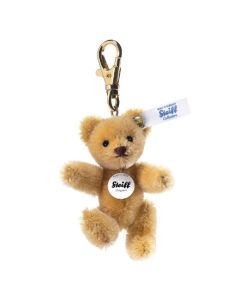 Beige Mini Teddy Bear Keyring