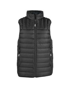 This TUMI PAX men's vest comes in black.