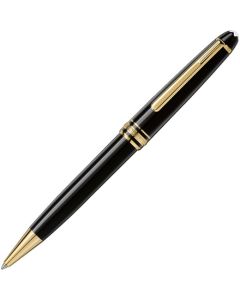 Montblanc Meisterstuck Classique Gold Plated Ballpoint Pen.