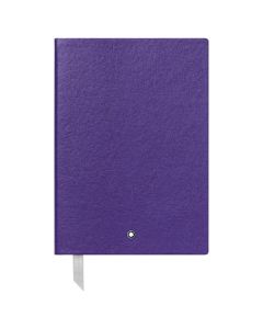 The Montblanc fine stationery purple A5 notebook.