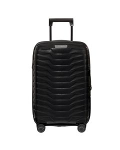 Proxis Spinner Expandable Carry On, Black 55 cm