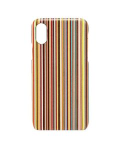 The Classic Stripe Print iPhone X Case Multi by Paul Smith.