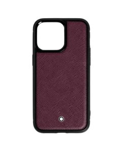 The Sartorial Cassis Hardshell iPhone 16 Pro Max Case with MagSafe by Montblanc.