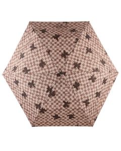 The Check Stone Responsible Handbag Umbrella by Radley.