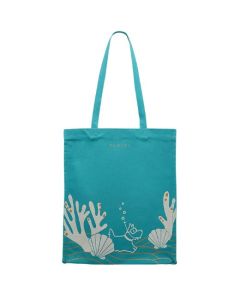 The Deep Sea Diver Maldives Blue Canvas Medium Open Top Tote Bag by Radley.