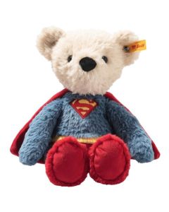 The 29cm, Superman Teddy Bear by Steiff.