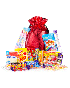 Tear & Share Luxury Hamper with a range of sweets and chocolates.