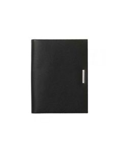 The Hugo Boss A5 Advance folder is made using high quality textured leather.