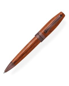 Montegrappa Heartwood pear wood ballpoint pen.