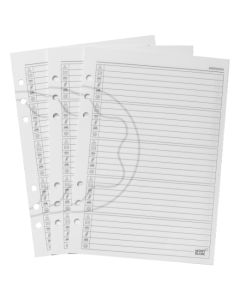 A5 50 White Premium Address Book Pages by Montblanc.