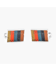 Paul Smith 'Artist Stripe' Logo Cufflinks