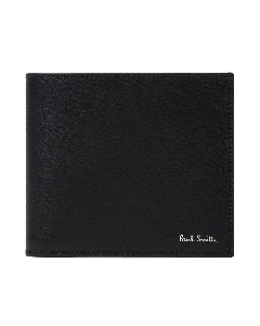 Paul Smith 'Mini Nottingham' Interior Billfold Leather Wallet