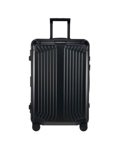 This Samsonite's Lite-Box Alu Black Spinner Suitcase, 69 cm is made our of aluminium so it weighs more than other suitcases but is durable.