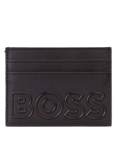 This Black Goodwin Faux Leather 4CC Card Holder is designed by BOSS. 