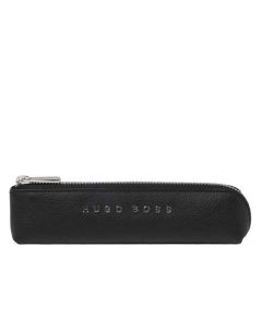 This black pen case has been designed by hugo boss.