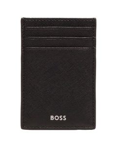 This Black Zair 6CC Vertical Card Holder is designed by BOSS. 