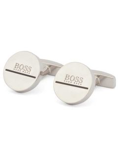 These are the Hugo Boss Enamel Line and Engraved Logo Cufflinks.
