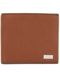 This is the BOSS Crosstown Light Brown Soft Grain 4CC Billfold Wallet.