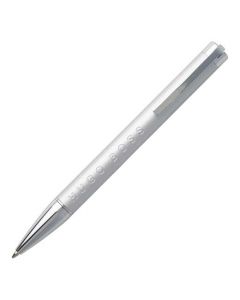 This silver ballpoint pen has been designed by Hugo Boss as part of their Inception collection.