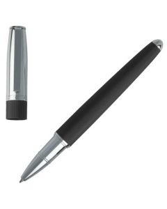 This rollerball pen has been designed by hugo boss.